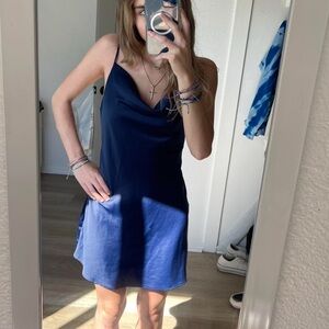 urban outfitters silk dress